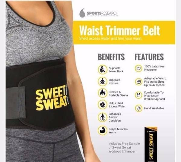 Sweet Sweet Waist trimmer belt
