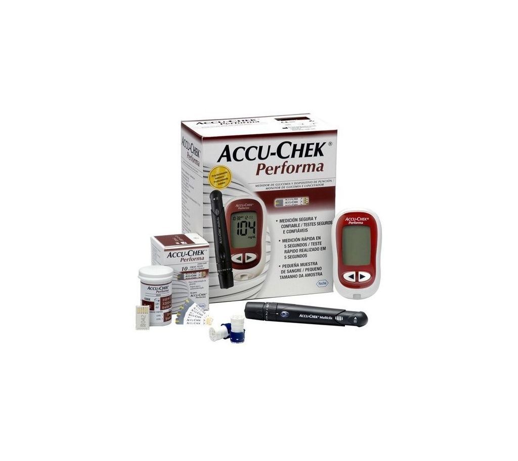 Accu-Chek Performa - Automatic Blood Glucose Meter - More Accuracy Than Ever