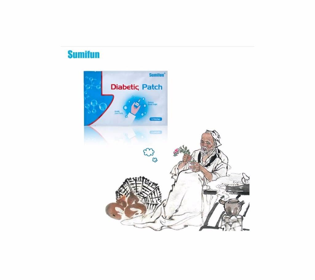 5Pcs Sumifun New Herbal Diabetes Cure Lower Blood Glucose Treatment