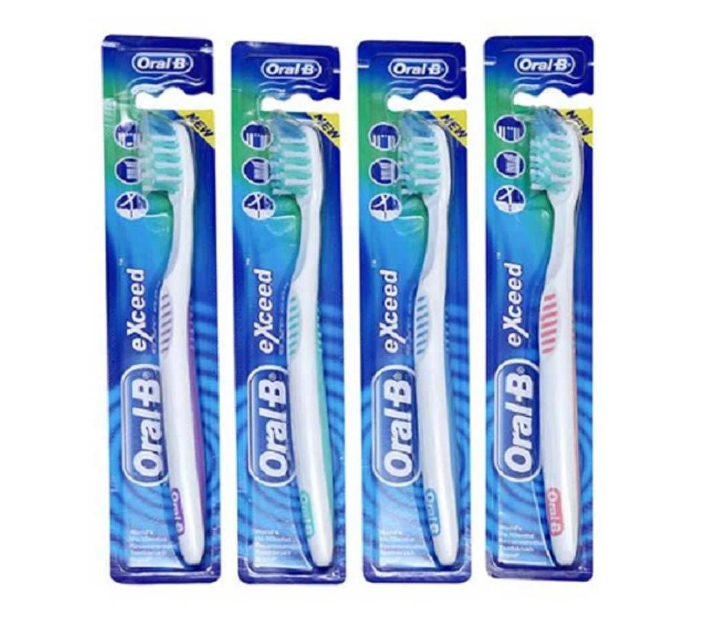 Oral-B Exceed Toothbrush (4 Pcs Combo)