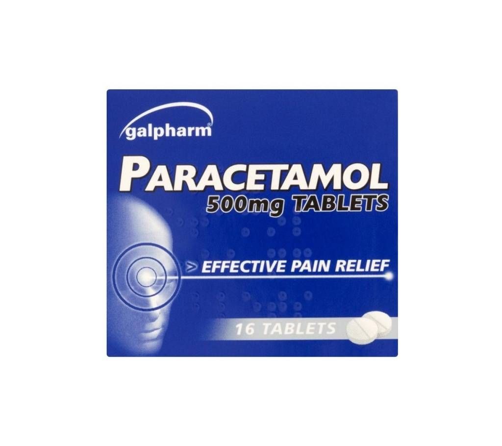 Galpharm Paracetamol 500mg Tablets - UK