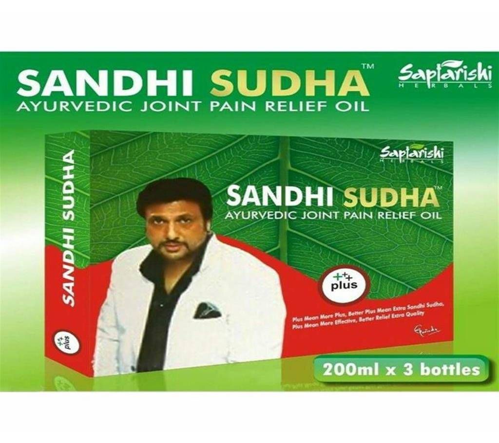 Sandhi Sudha Plus Pain Relief Oil   200ml India