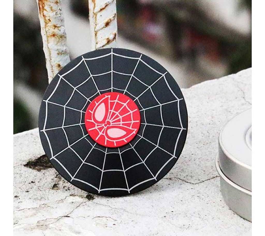 Spider Man Black Metal Fidget Spinner