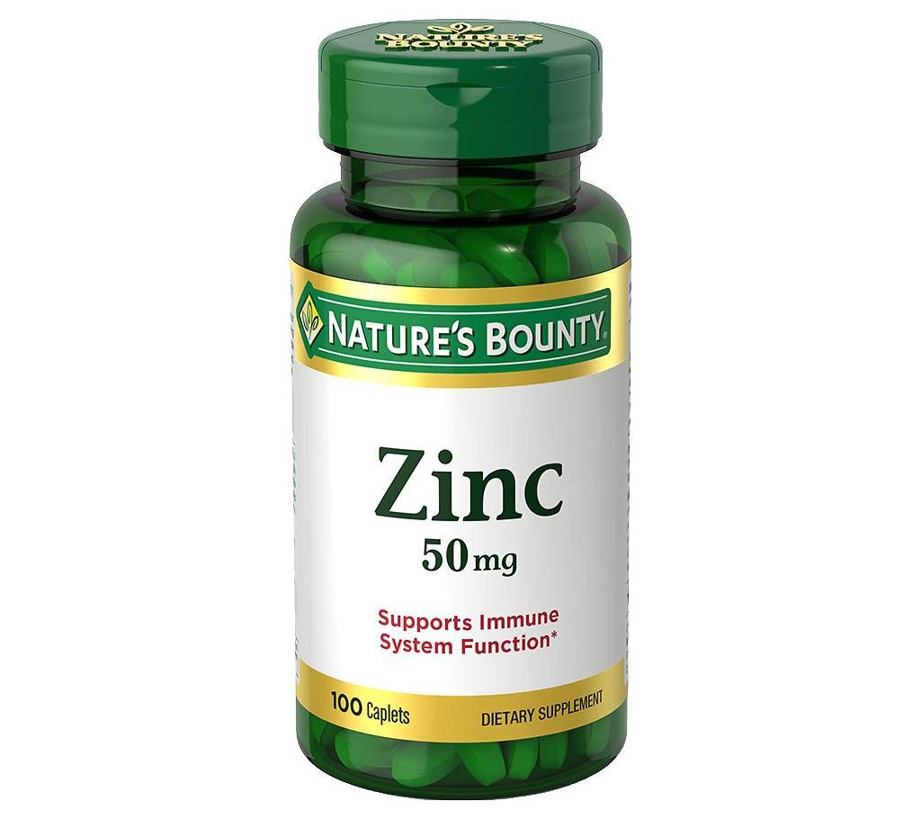 Zinc 50mg 100 tablets