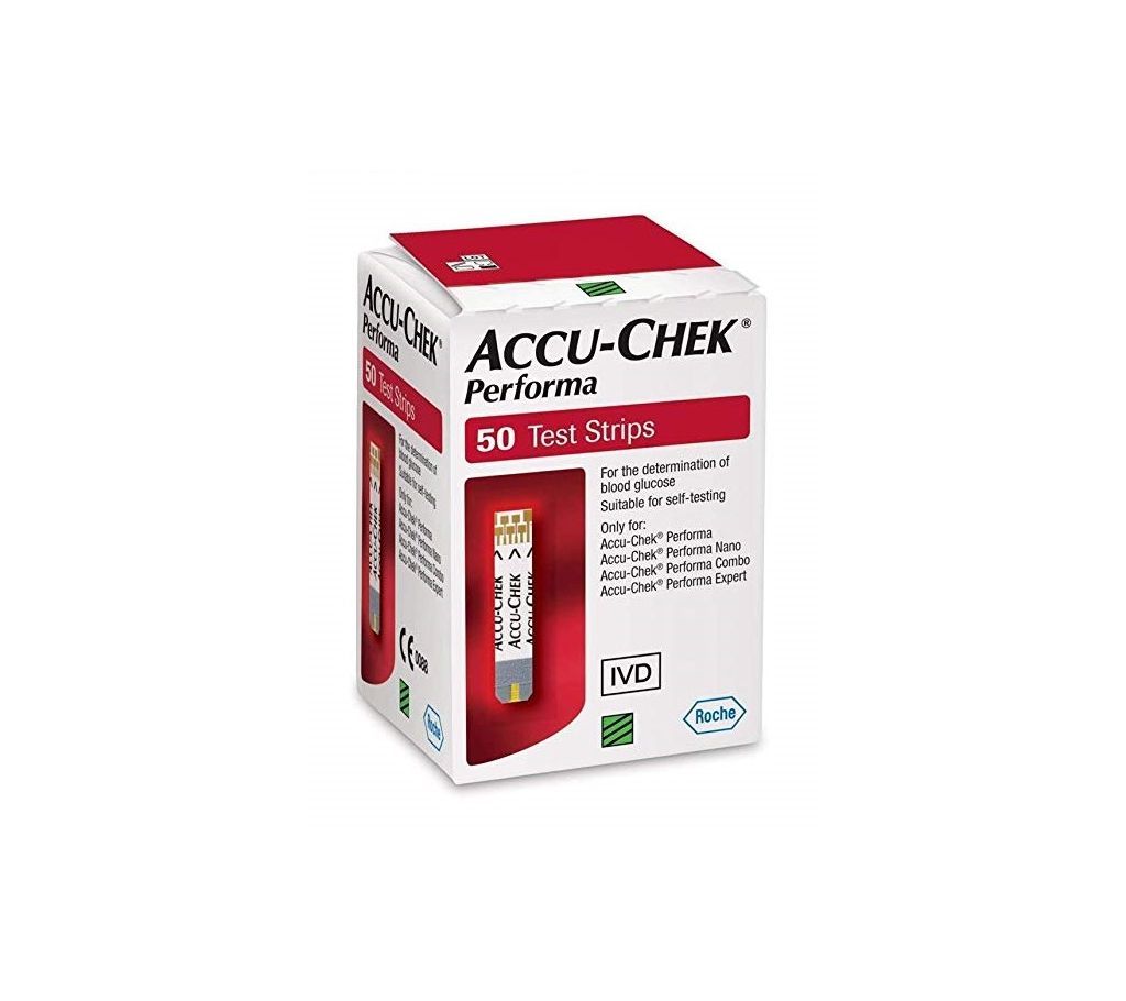 Accu-Chek Performa Blood Glucose Test Strips 50 Pcs