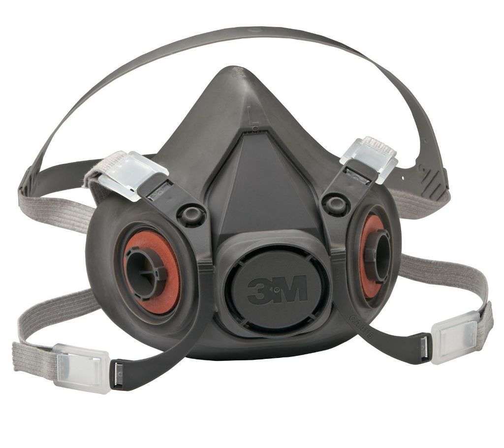 3M 6200 Half Face Gas Mask Respirator