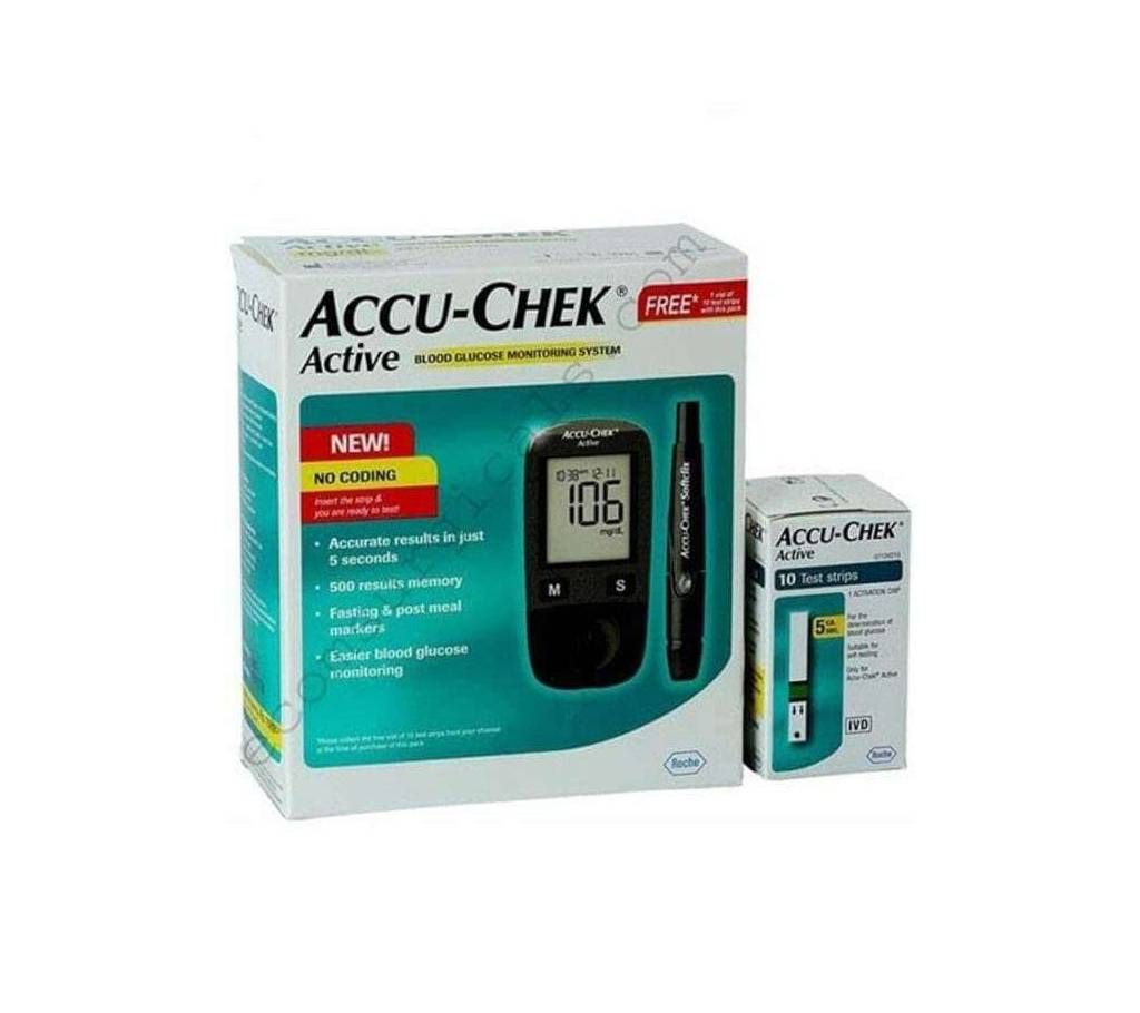 Accu Chek  Blood Glucose kit