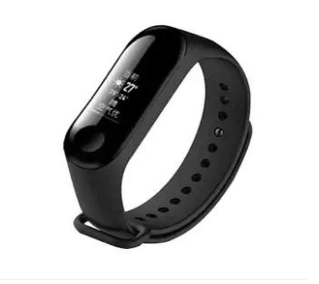 Skin Touch Bracelet LED Digital Watch-Black
