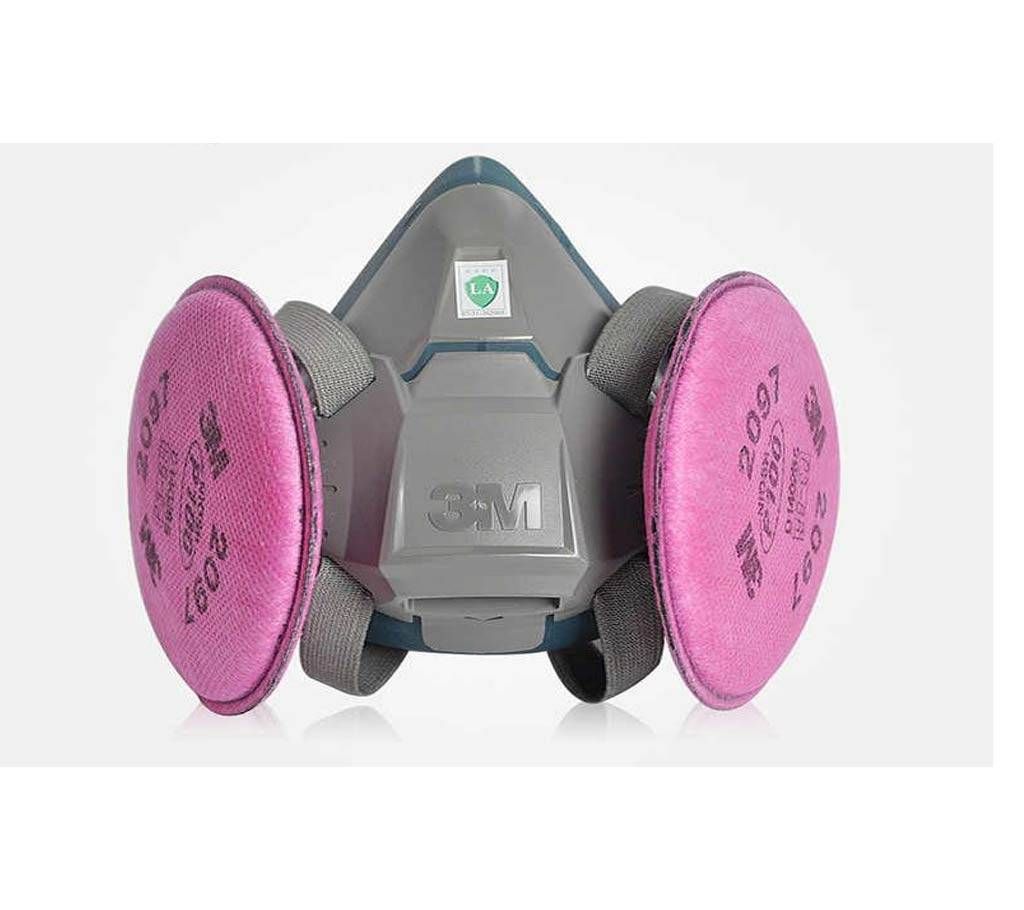 3M 6502QL Respirator with 2097 P100 filter  Dust mask