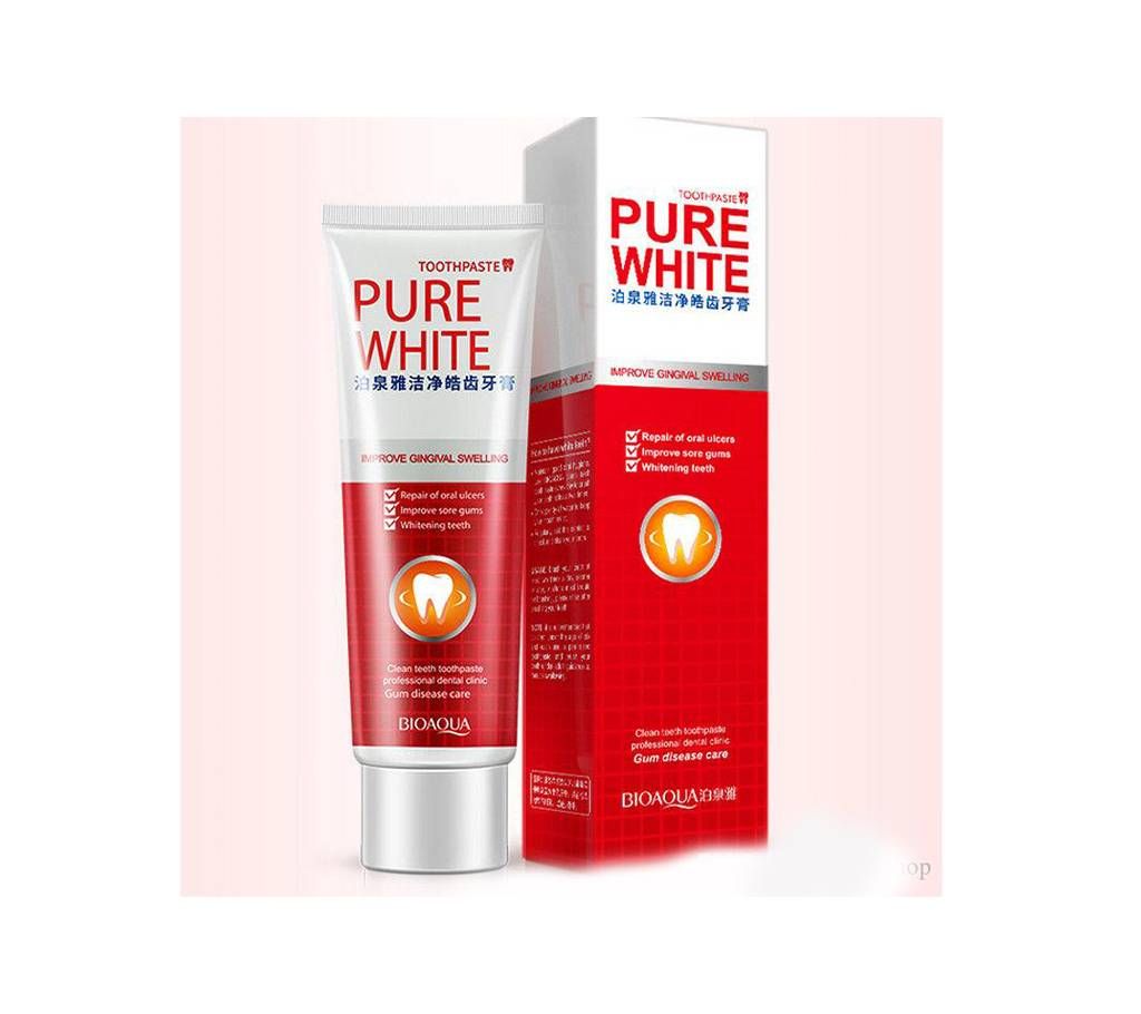pure white toothpaste 120ml Chinese