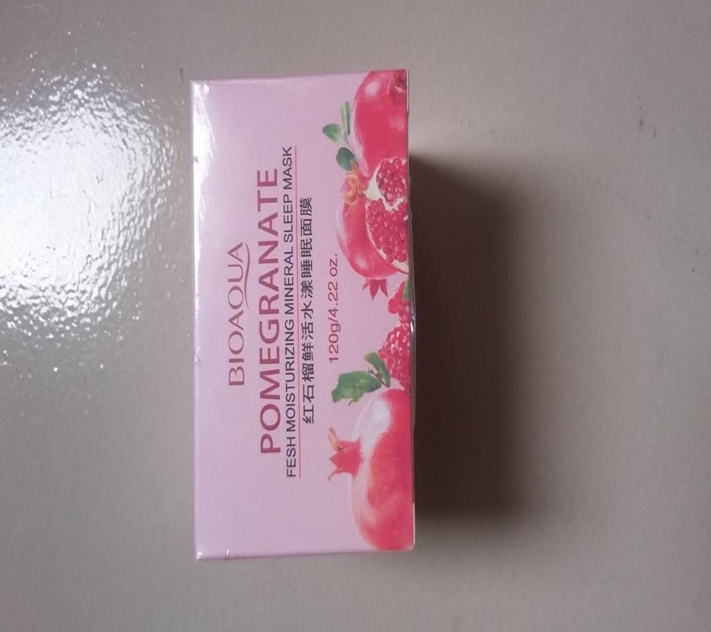 BIOQUA POMEGRANATE SLEEPING MASK (Japan)