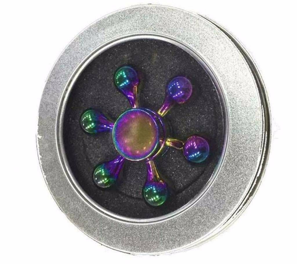 Rainbow 6 Sided Fidget Spinner 