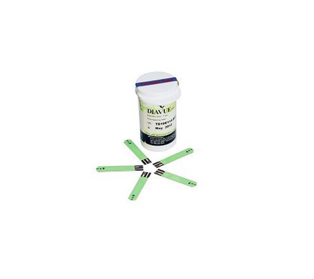 DIAVUE Prudential Glucose Test Strip (25pcs)