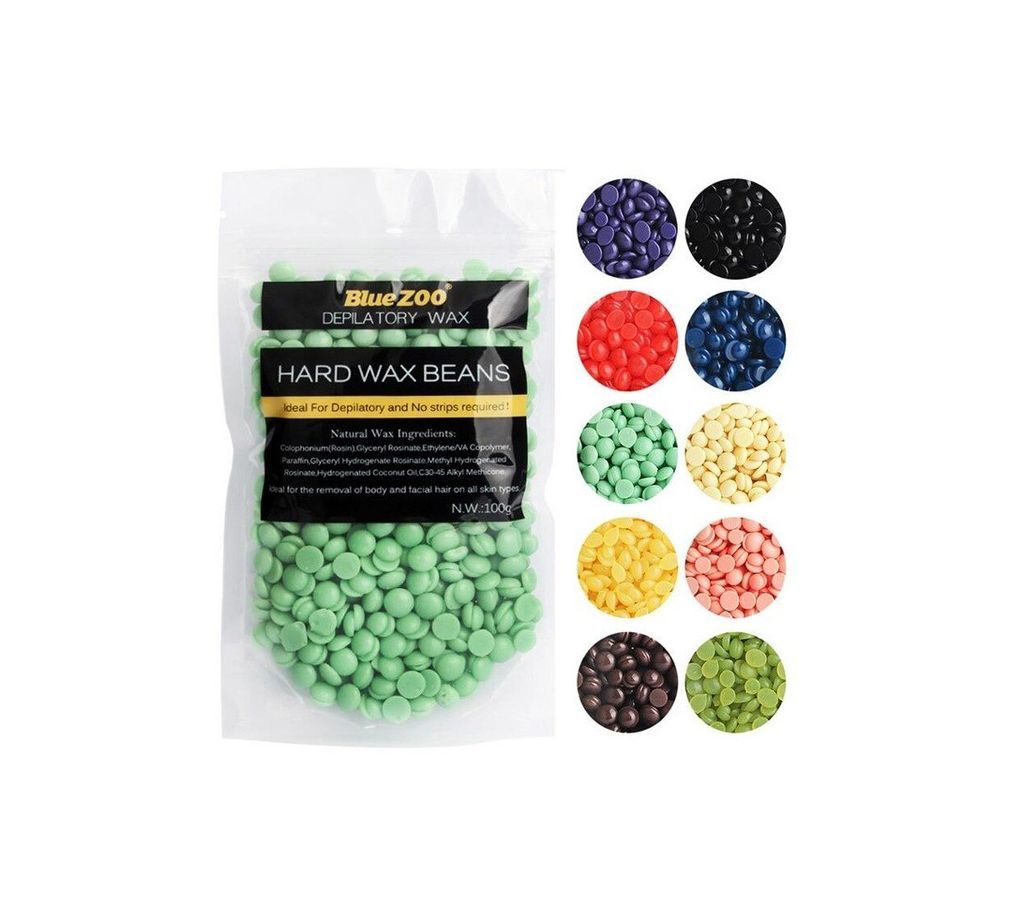 BlueZoo- The Original Hair Removal Hard Wax Beans - 2 Pack