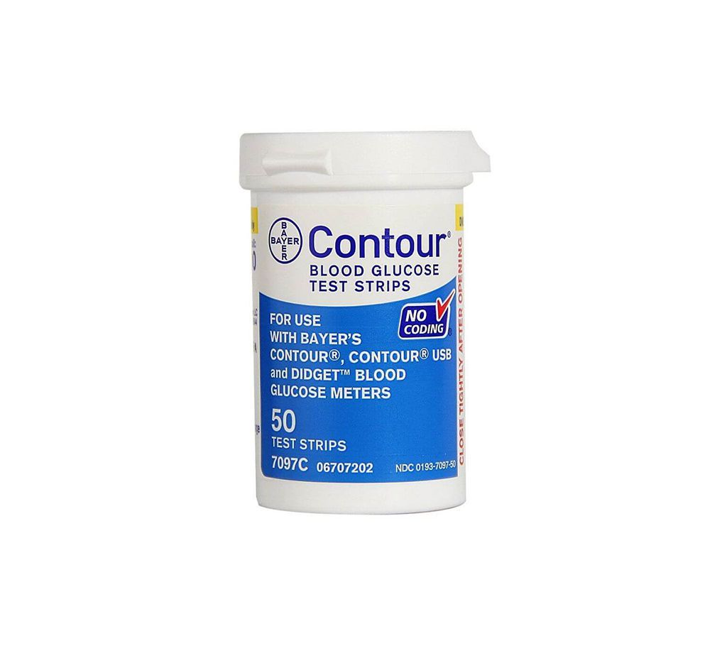 CONTOURNEXT Glucometer Test Strips 50s