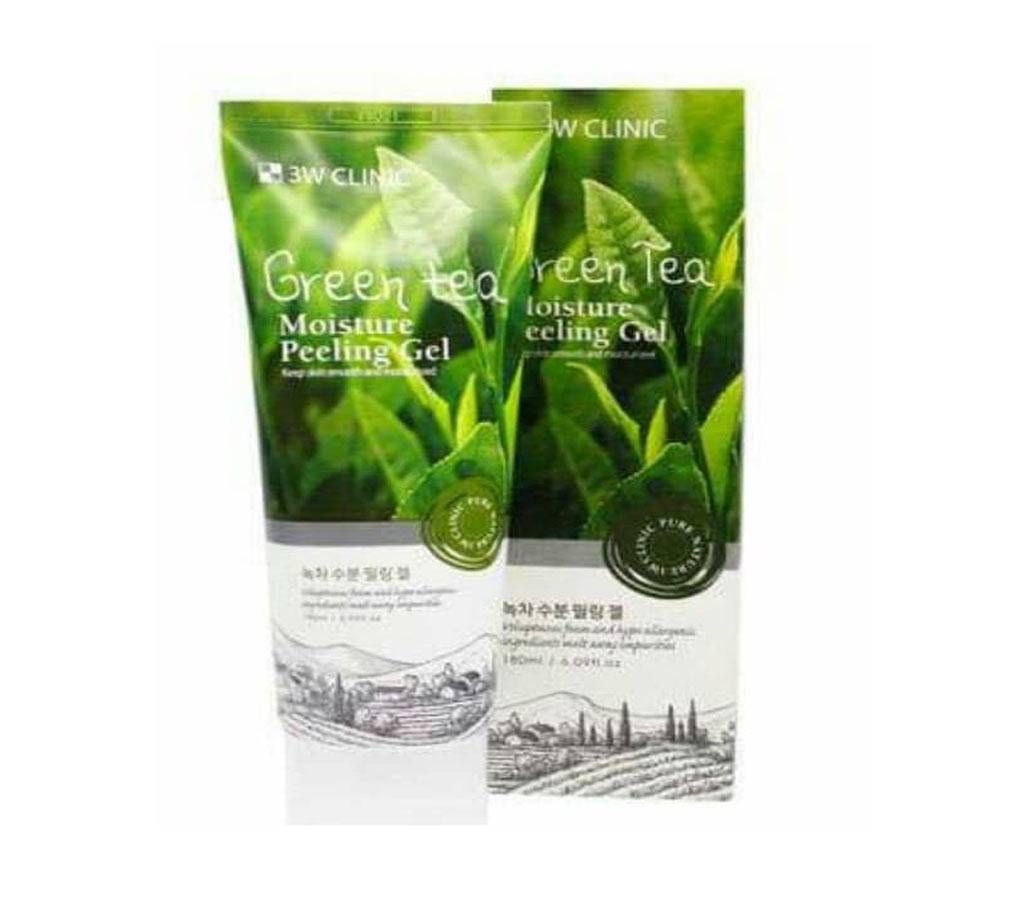 Green Tea Moisture Peeling gel 180ml - Korean 