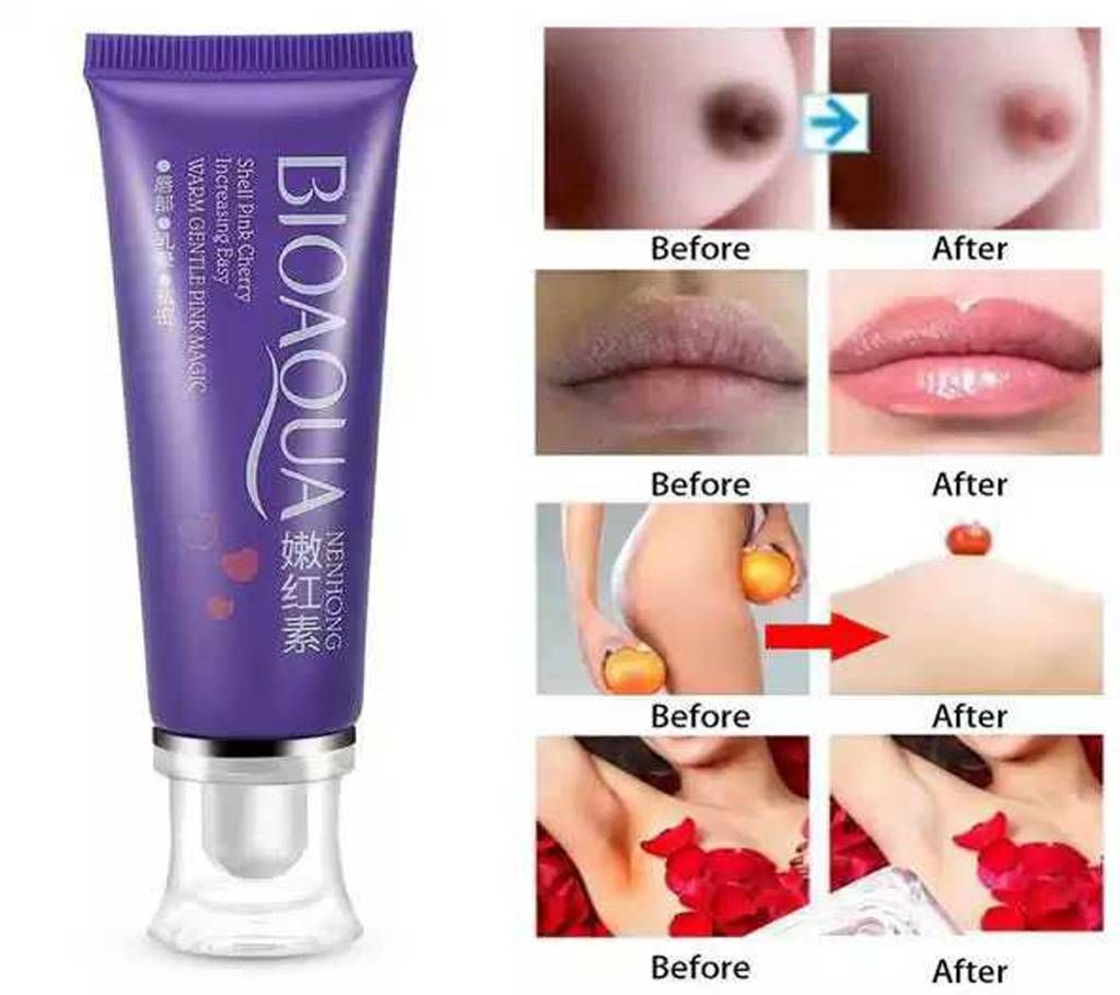 Bioaqua Pink Cherry Private Parts Whitening Cream - 30gm (China)