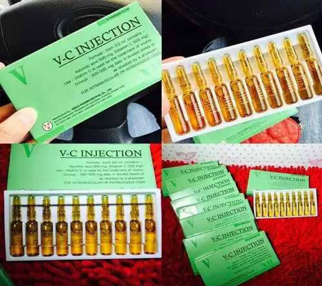 VC Injection Whitening Glowing and Brighting 10 pis  (China)