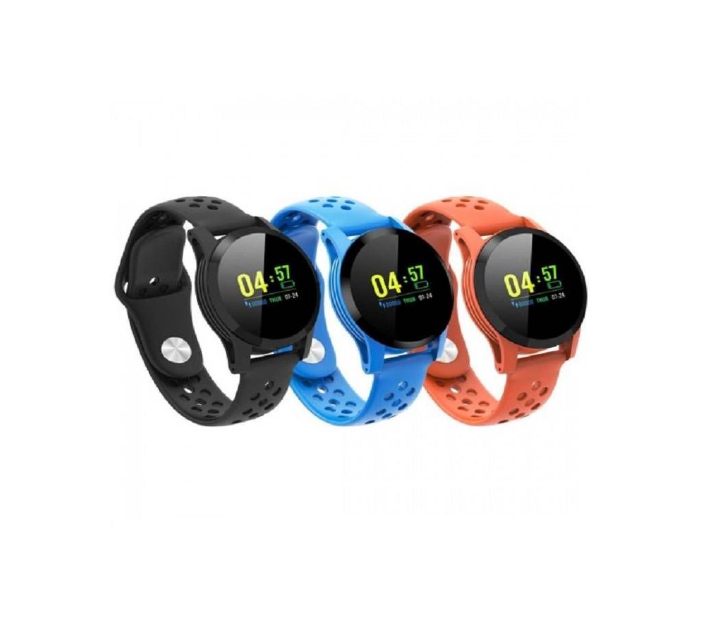 117 Plus Smart Band Colorful Screen Blood Pressure Heart Rate Monitor