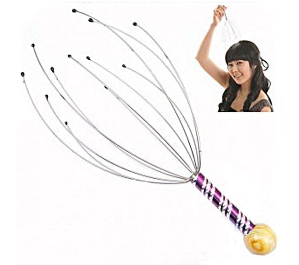 Stainless Steel Head Massager