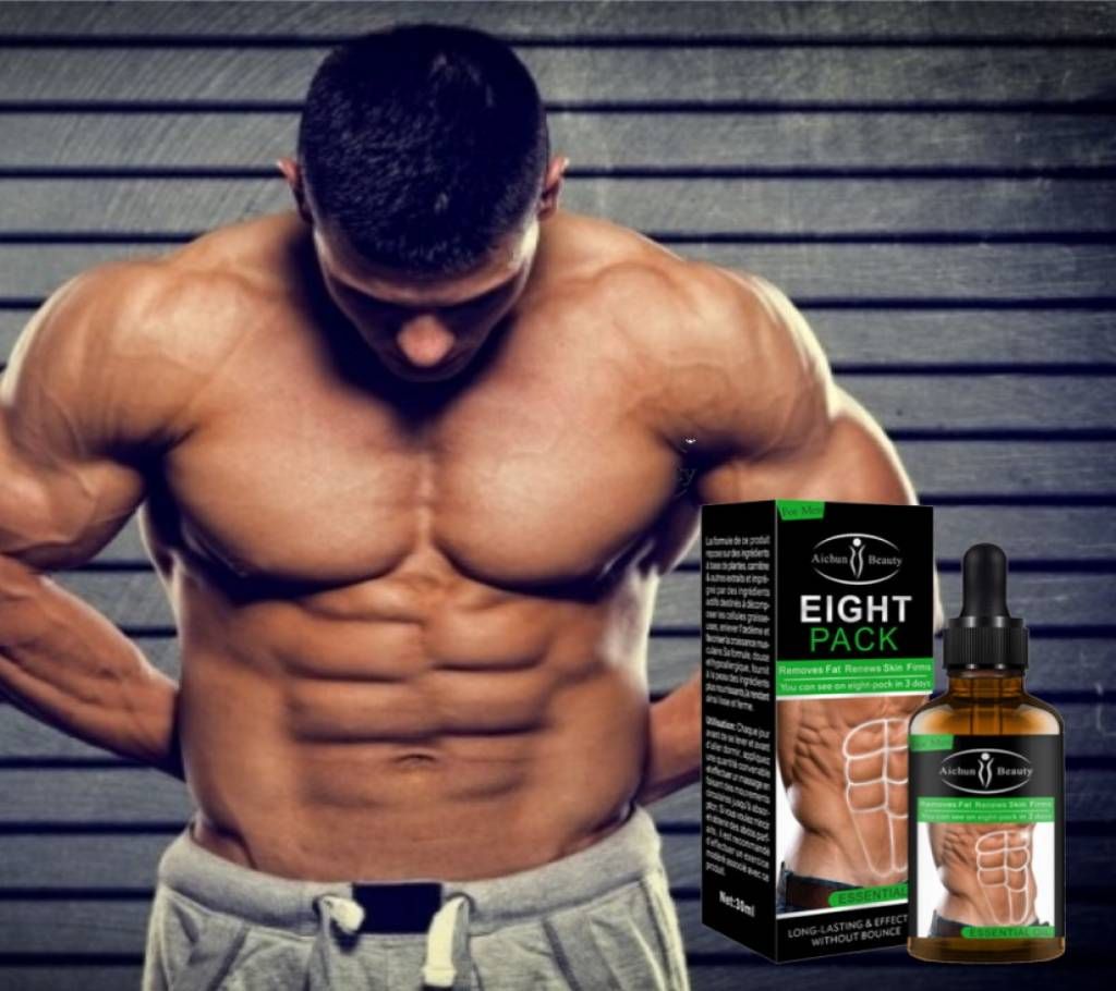 Aichun Beauty Eight Pack Fat Burn Essential Oil-30ml - Thailand
