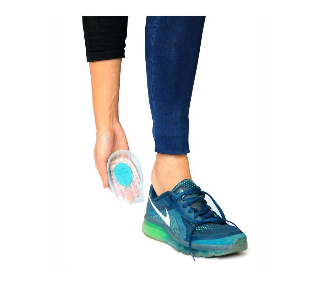 Tynor Heel Cushion Silicone Pair K-02 - Super soft cushioning to the foot heel, Relieves pain