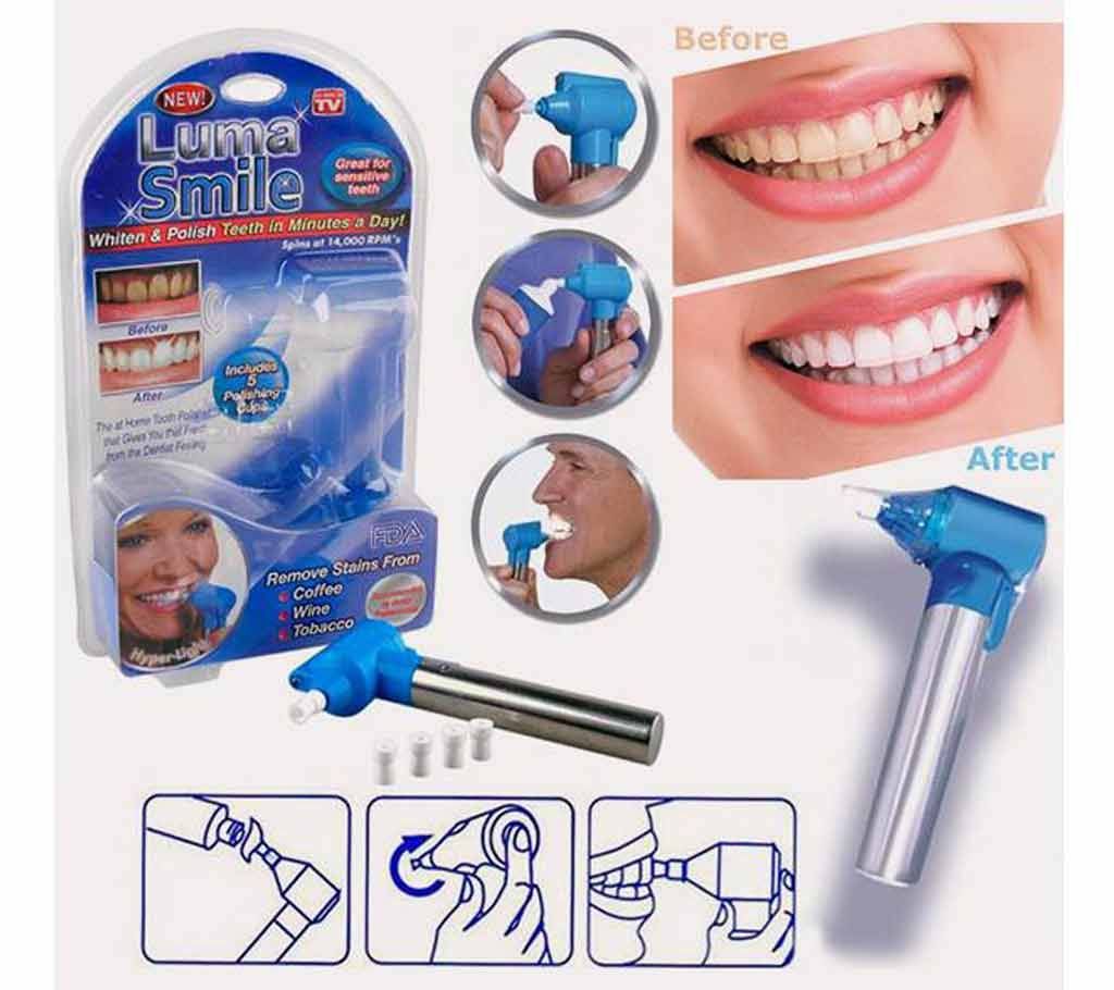 LUMA WHITENING SMILE TEETH POLISH