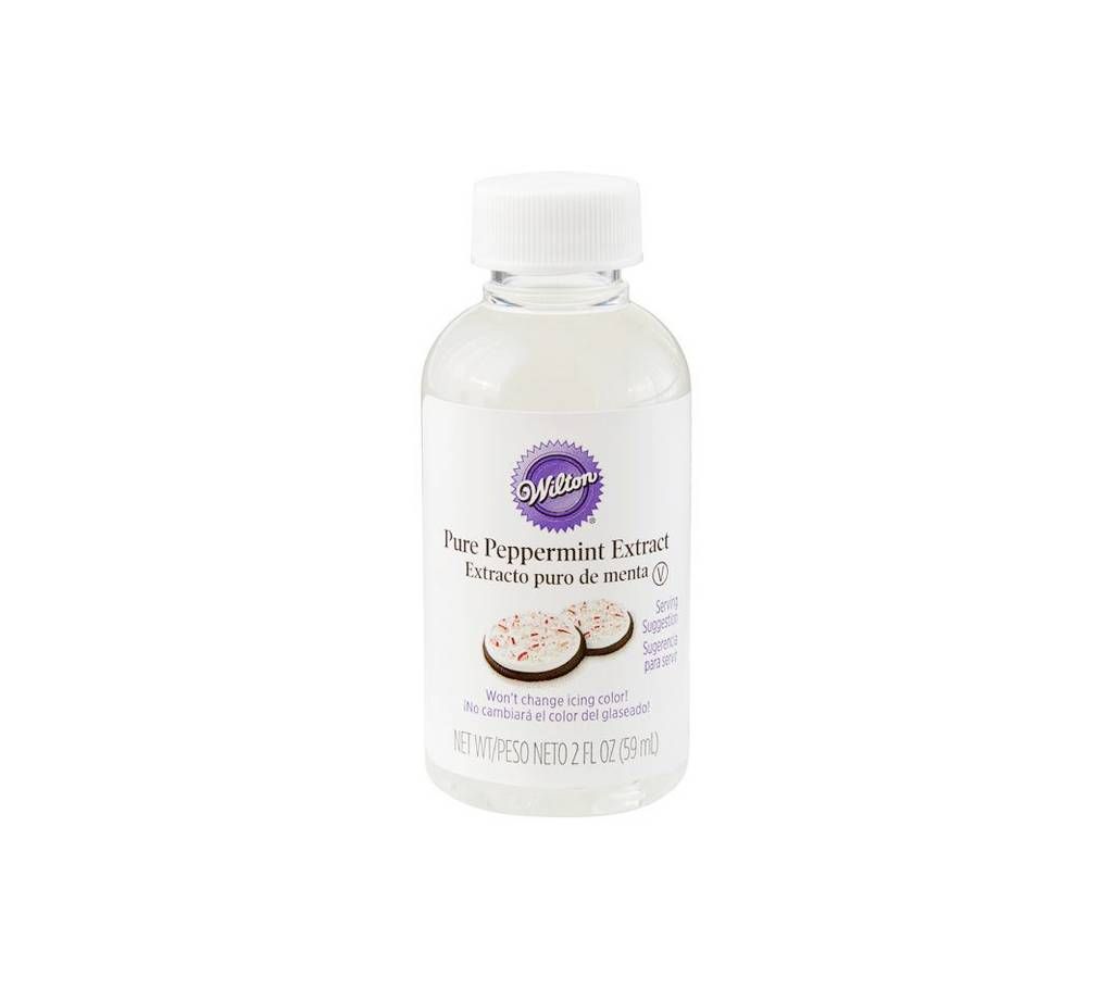 AUTHENTIC WILTON PEPPERMINT EXTRACT!!! GREAT SOLUTION FOR ORAL GLUTATHION VIALS AFTERTASTE USA 