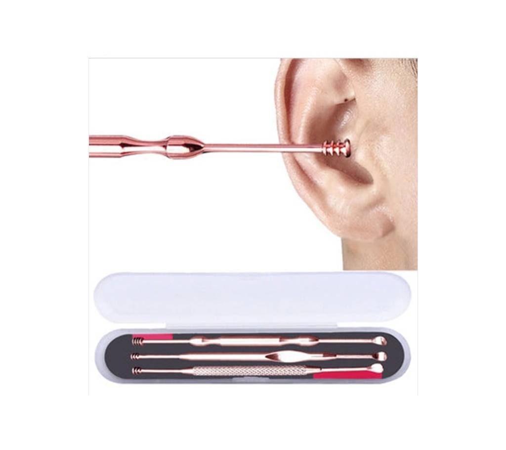 3 Pcs Ear Cleaner Spoon