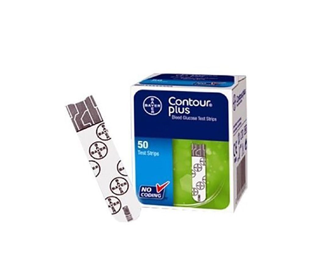 Contour Plus GLUCOSE Test Strips-50 pcs