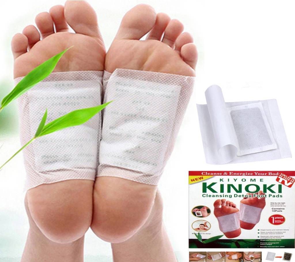 Kinoki Detox Foot Pads 100% Natural Ingredients