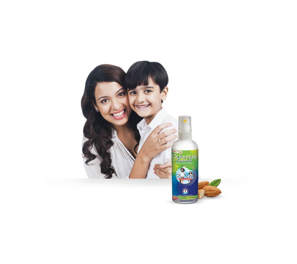 Odomos Naturals Mosquito Repellent Spray - 100ml
