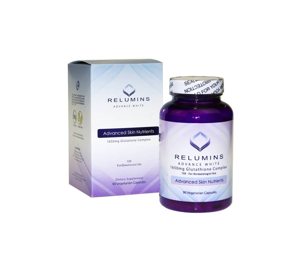 Relumins Advance White 1650mg Glutathione Complex USA 