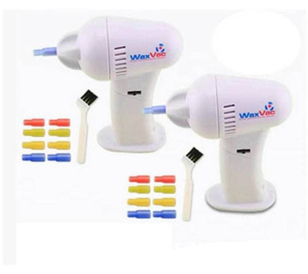 Waxvac for ear cleaning