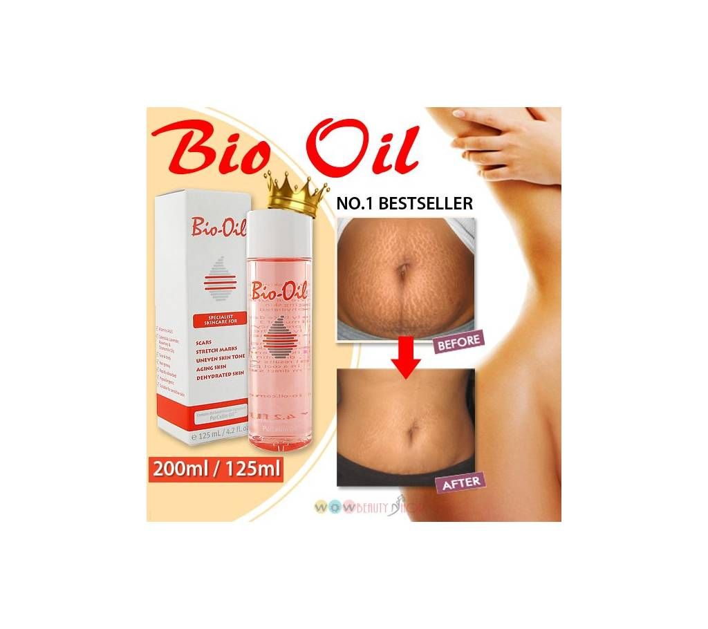 BIO- OIL ( SCARS STRETCH MARKS UNEVEN SKIN TONE) 60ml  South Africa