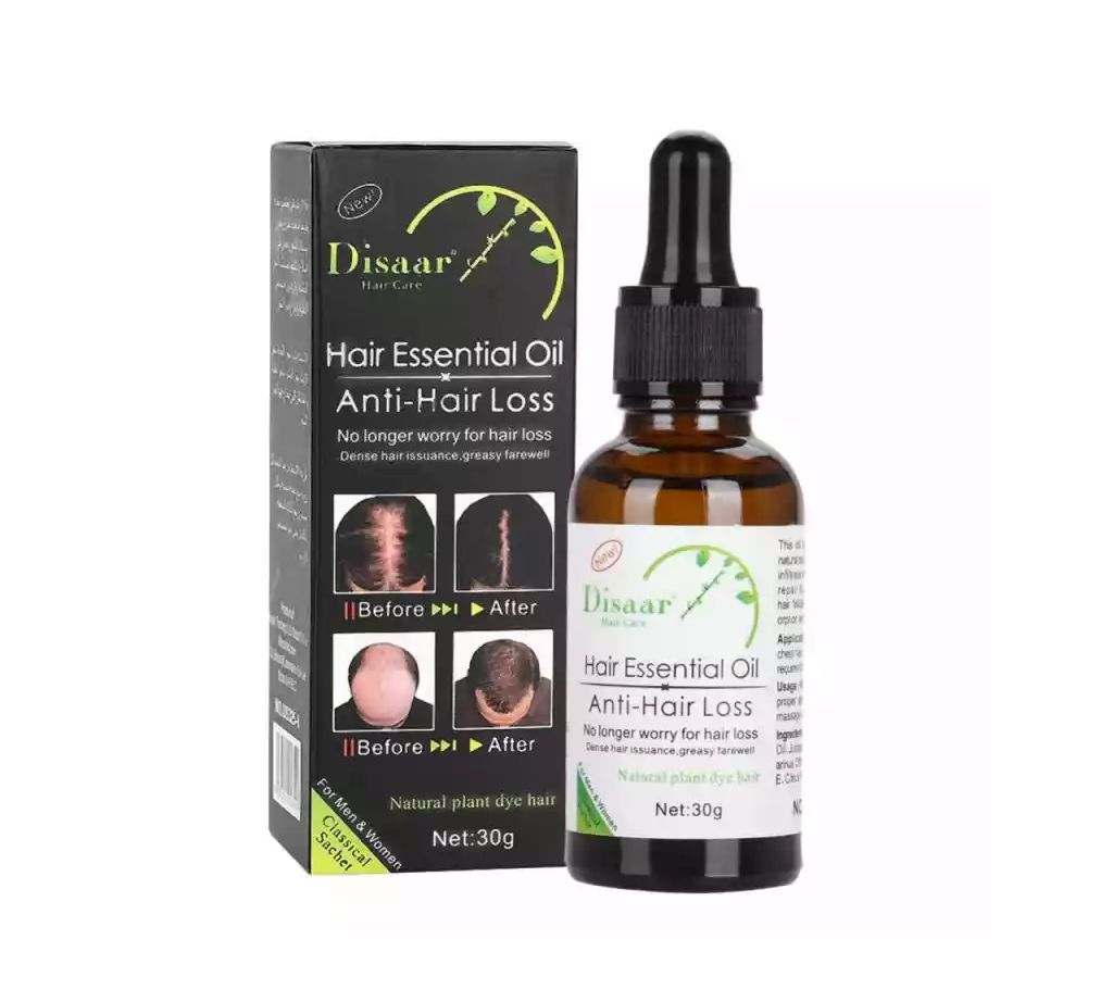 Disaar Hair Essential Oil-Anti Hair Loss-UAE.