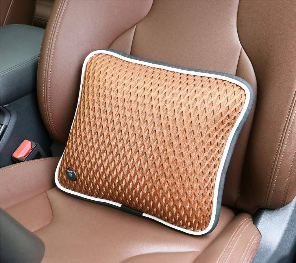 Vibration Massage Lumbar Cushion Back Support Rechargeable