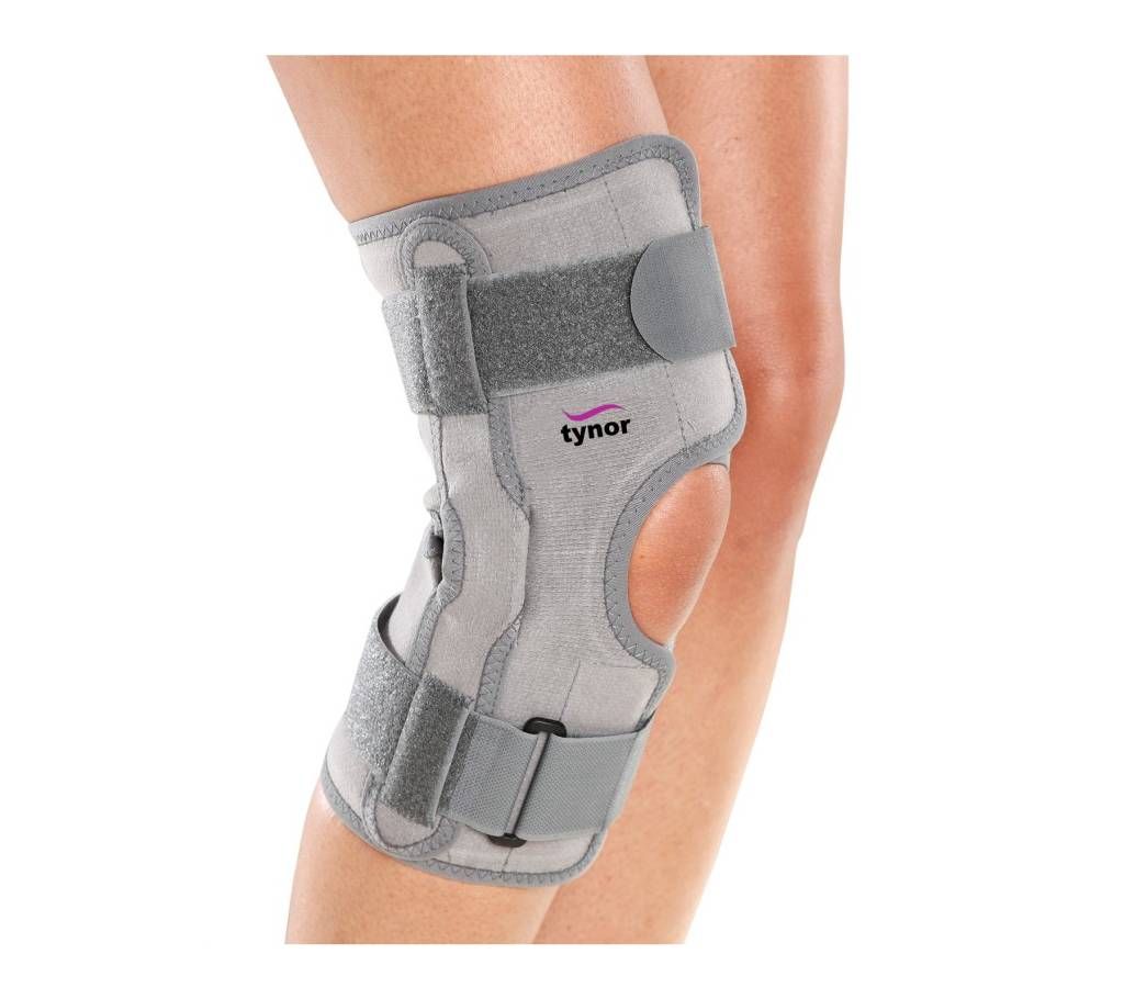 Tynor Functional Knee Support D-09, Controlled compression, Rigid lateral support and Immobilization