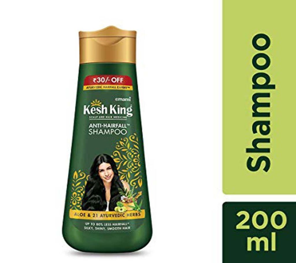 Ayurvedic ANTI-HAIRFALL SHAMPOO 200ml (India).