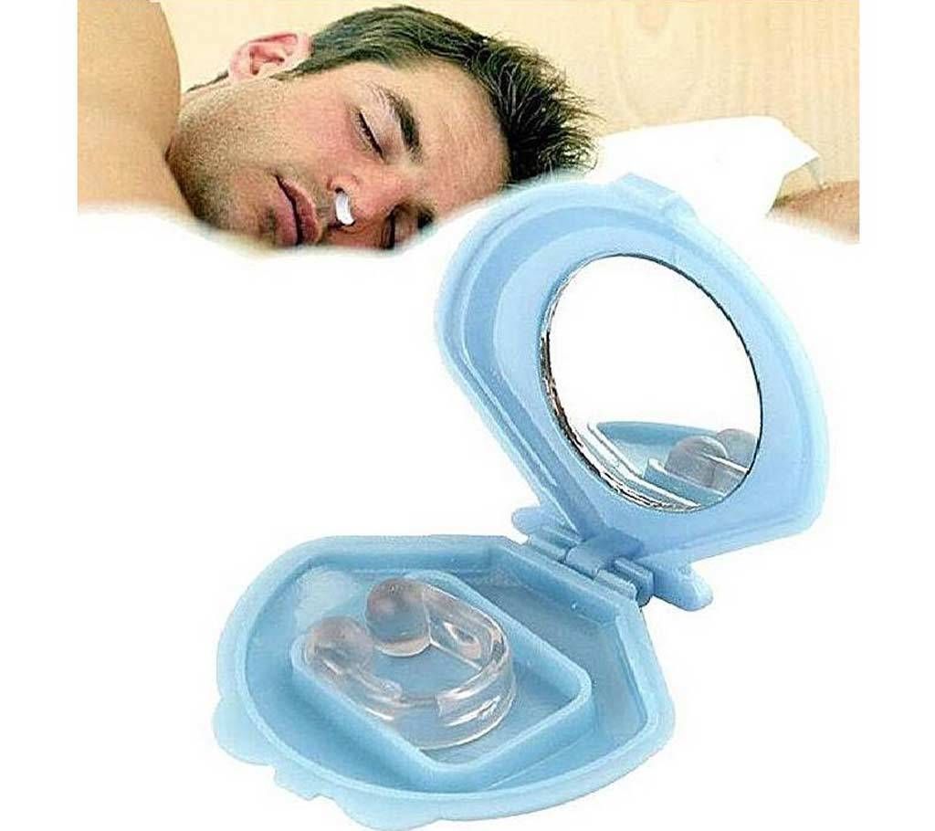 Anti Snore Nose Clip - Light Sky