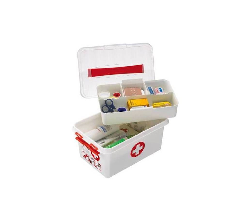 Medical/house/military plastic first aid box emergency kit