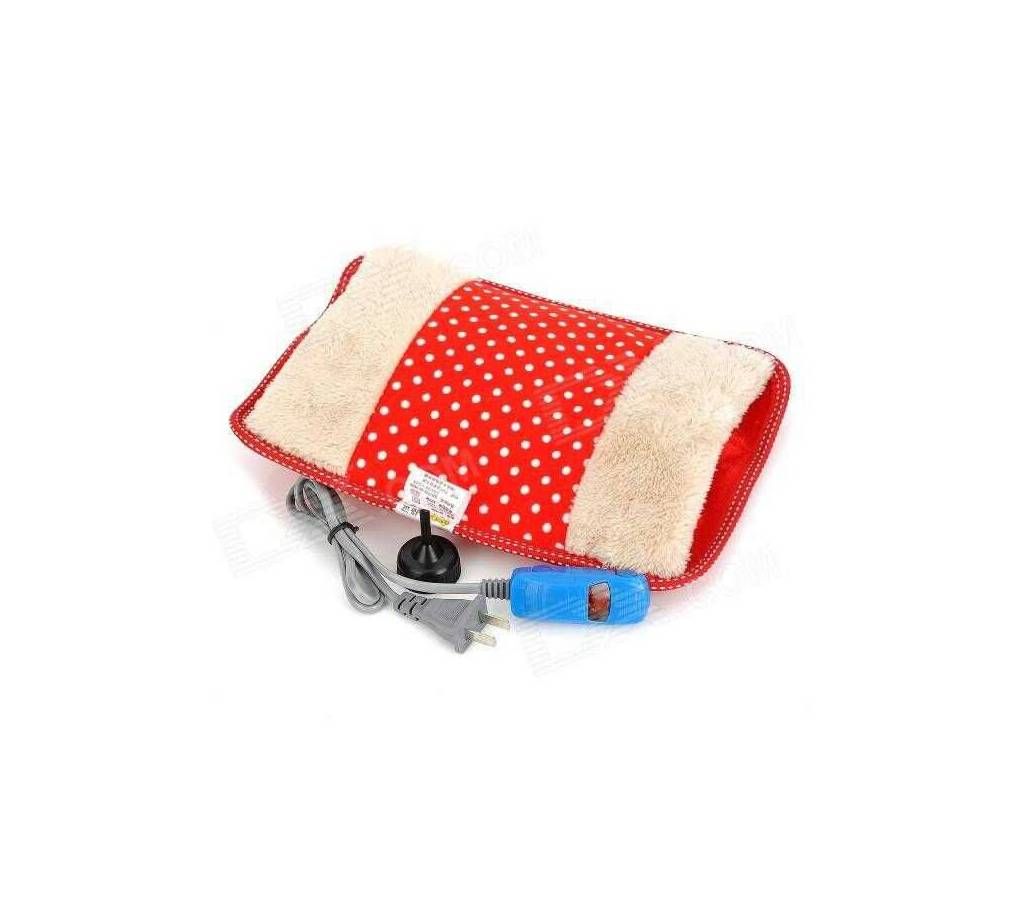 Electric Hot Water Bag Heating Gel Pad Velvet Fur With Hand Pocket Pain Relieve