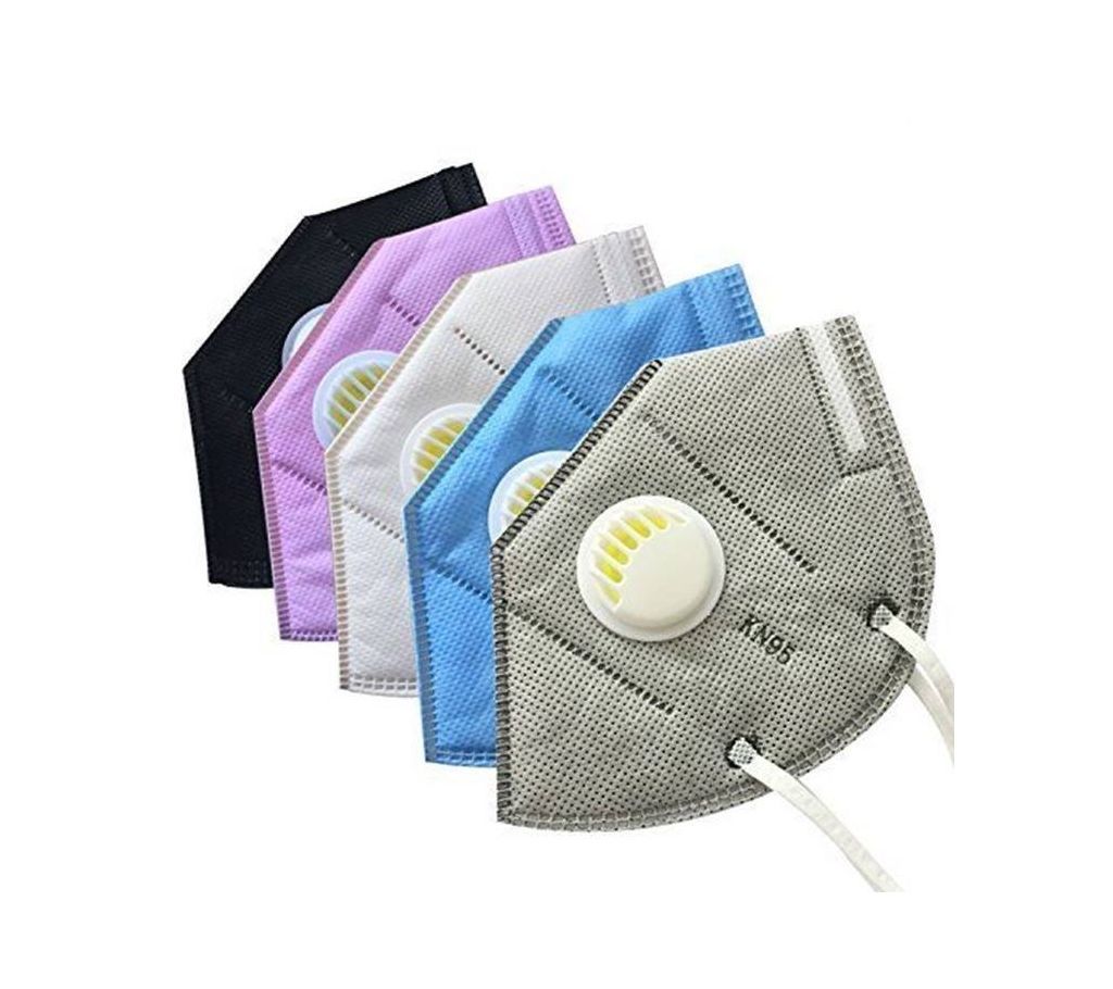 Anti Pollution & Safety Mouth Face Mask 5pes
