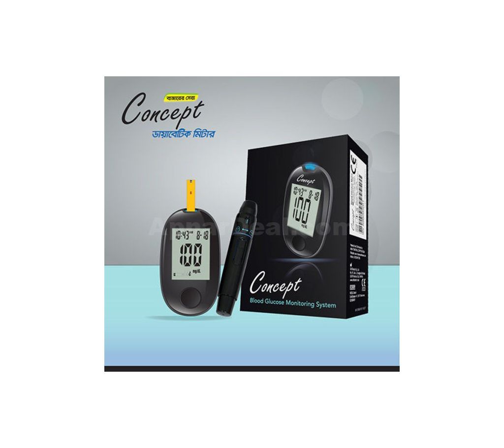 Concept Diabetes Test Meter (OK-3B) High Quality