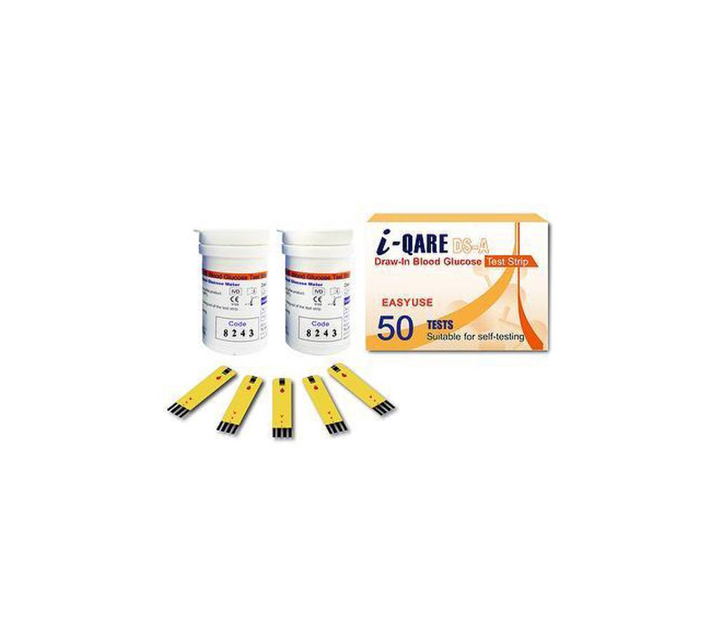 Blood Glucose Meter I-Qare DS-A Strip 50 test Strip