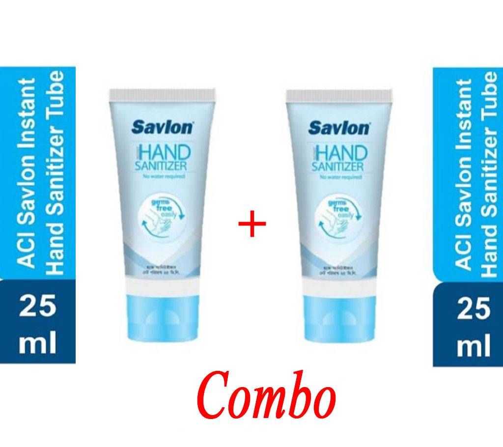 Savlon Hand Sanitizer 25ml Tube (Combo offer) 