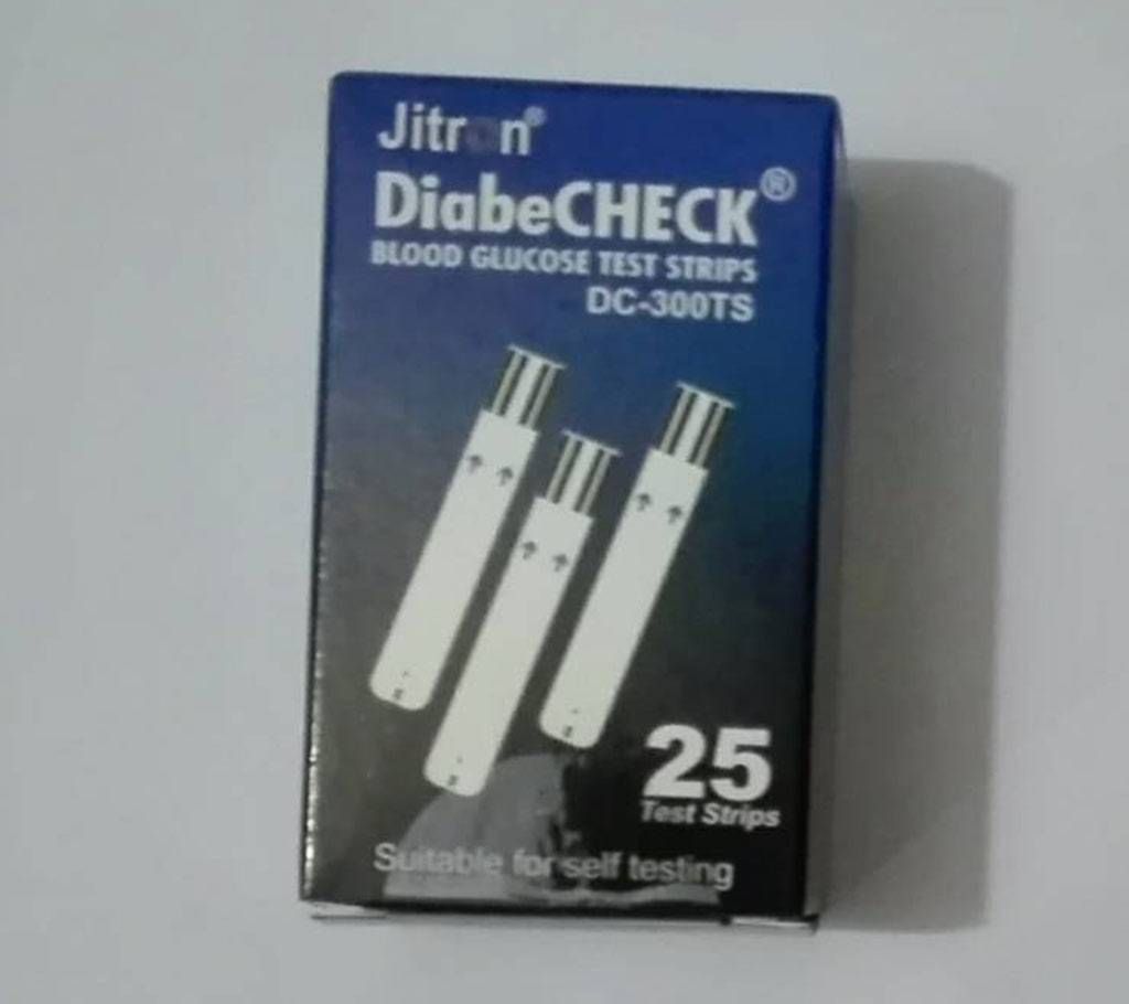 DiabeCHECK - BLOOD GLUCOSE TEST STRIPS