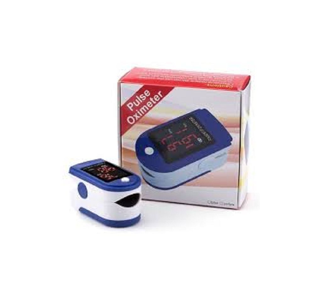 Finger Pulse Oximeter Glucomet LED Display Blood Oxygen Saturation SpO2 Digital 