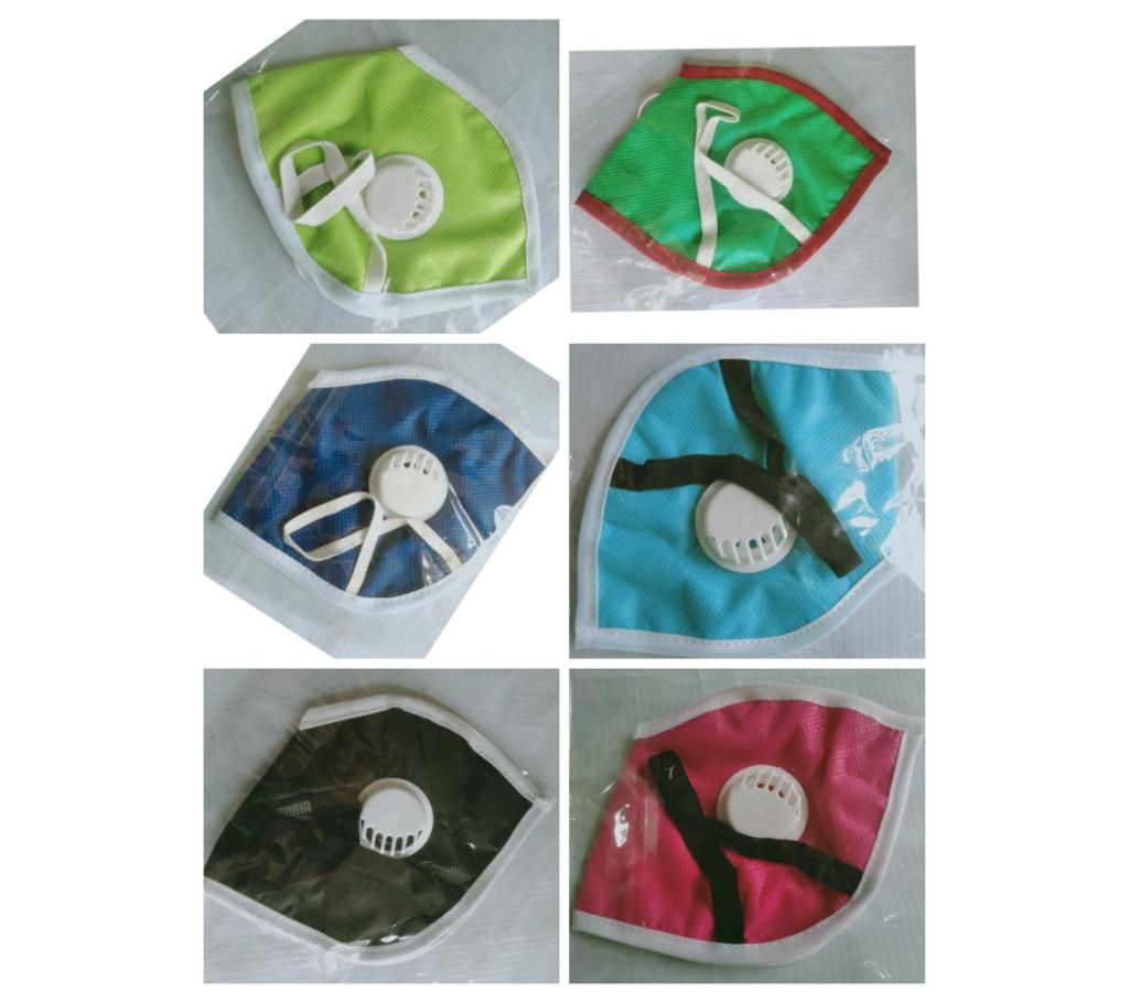 6Pcs Face Mask Combo offer-Multicolor  