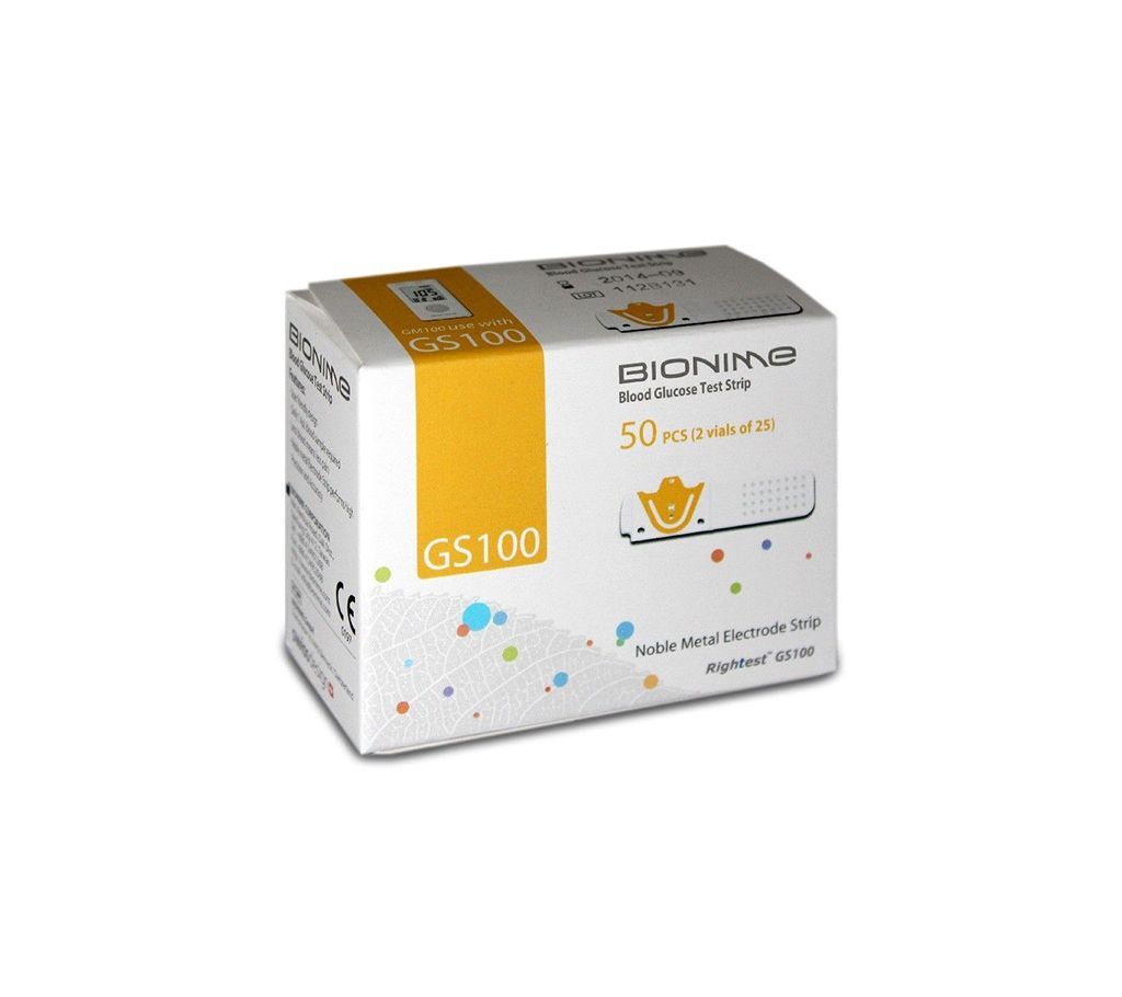 Bionime GM100 Glucose Meter Test Strip (50 Strips)
